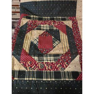 2 Pillow Shams From The Smokey Mountains Quilted 21 x 27 inches  #1277